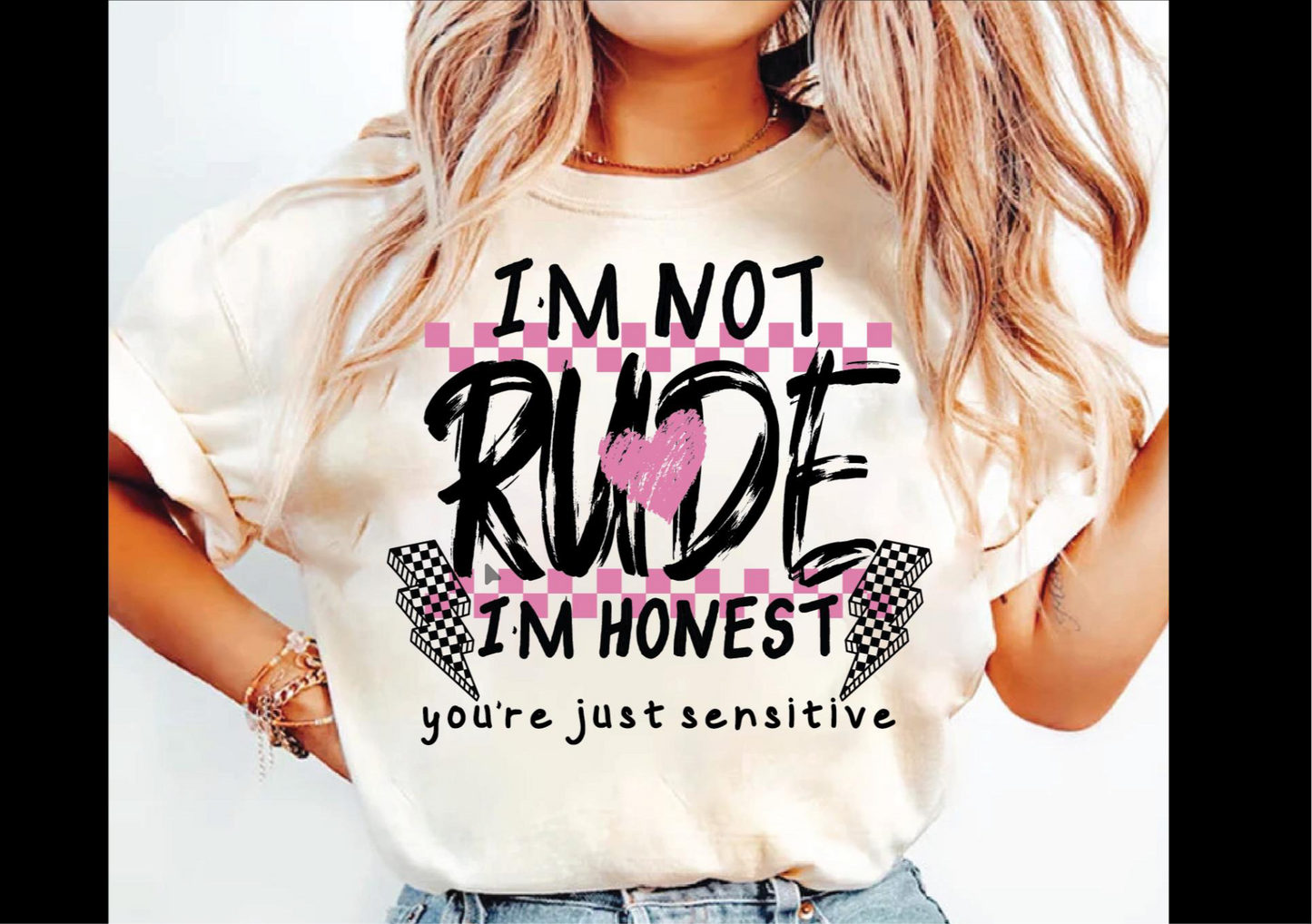 I’m Not Rude Crewneck