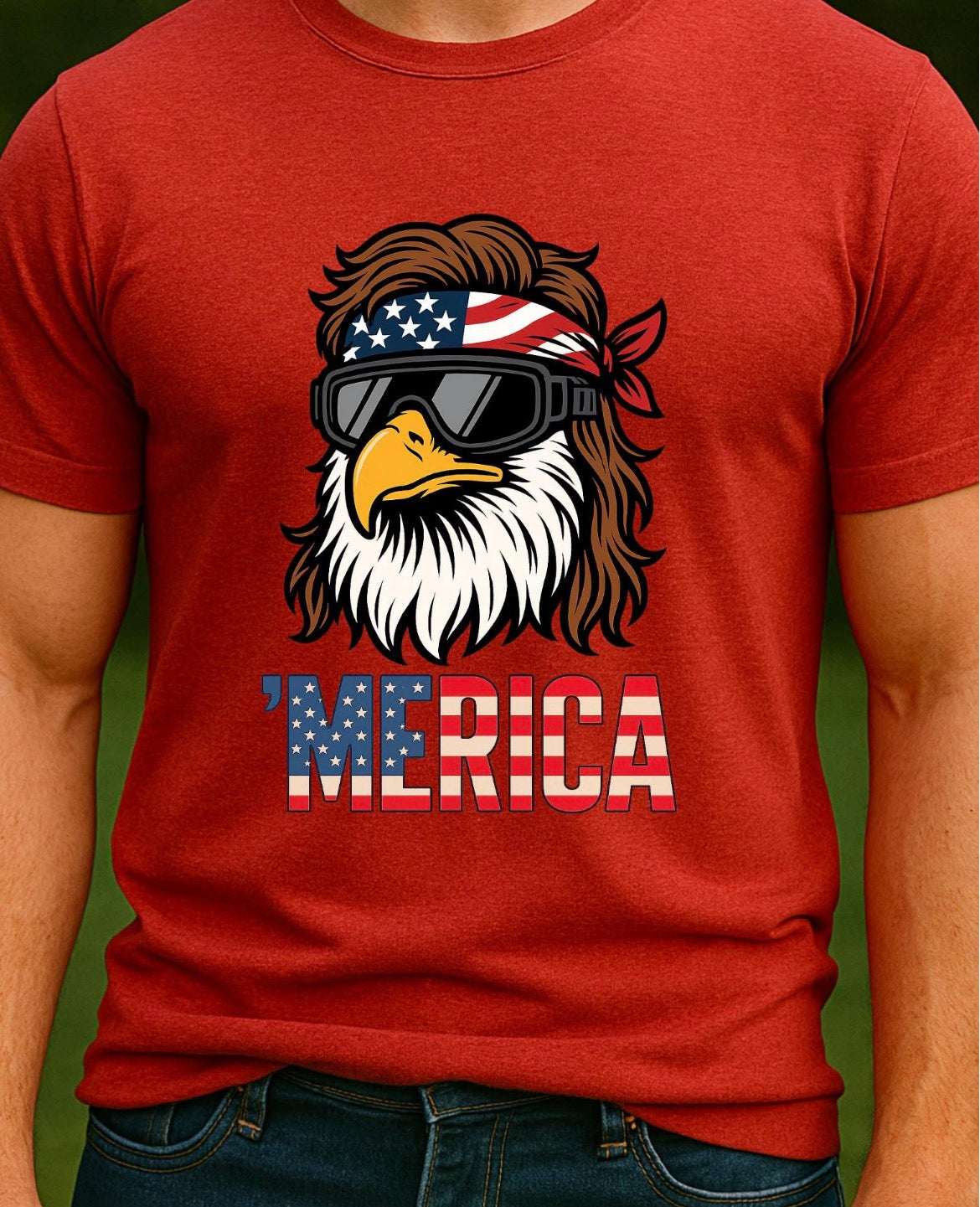 ‘Merica Eagle T-shirt