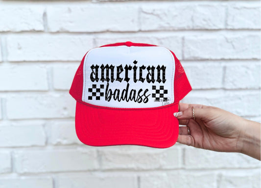 American Badass Trucker Hat