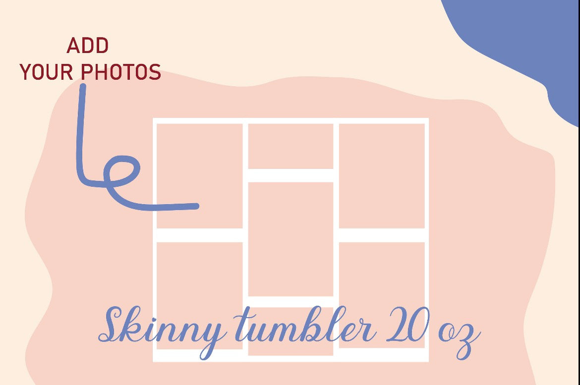 Personalize able Collage 20oz Tumbler