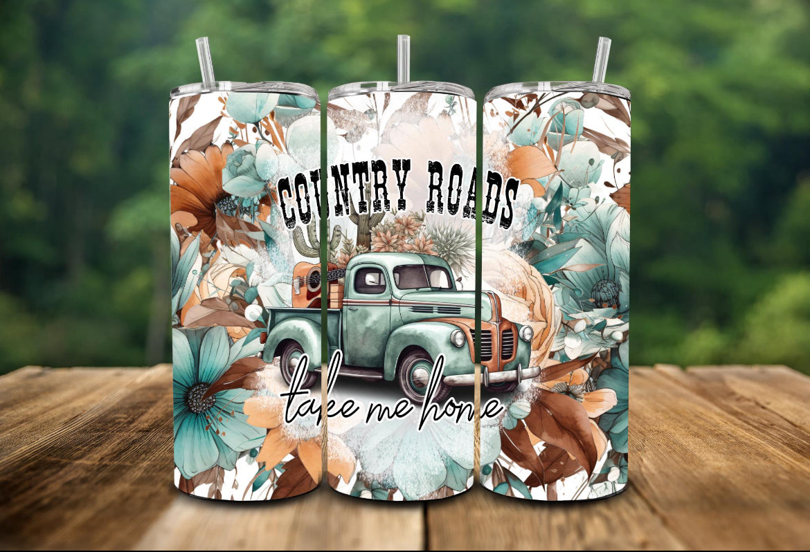 Country Roads 20oz Tumbler