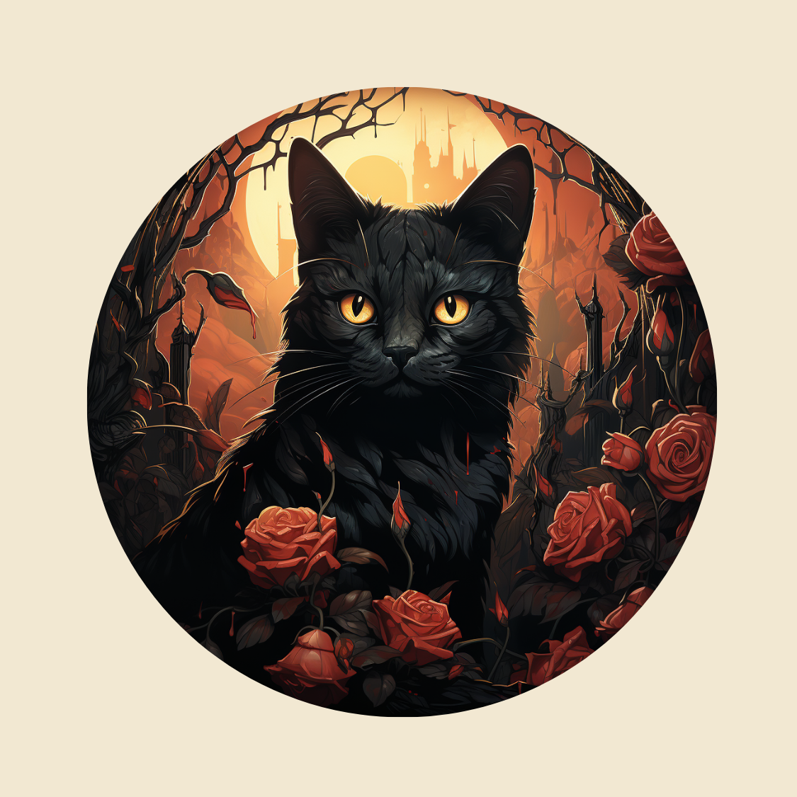 Halloween Coasters - 4 Pack
