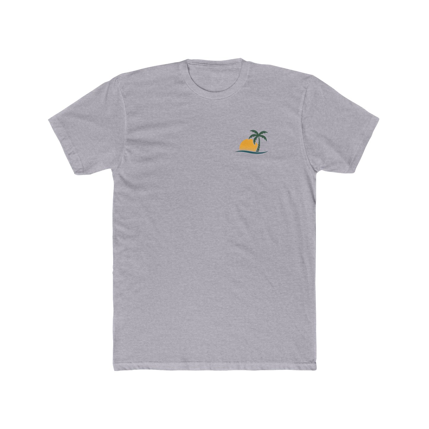Good Vibes Great Times T‑Shirt — Retro Sunset Palm Tee