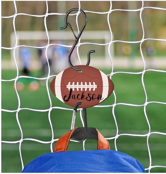 Personalize able Sport Bag Hangers