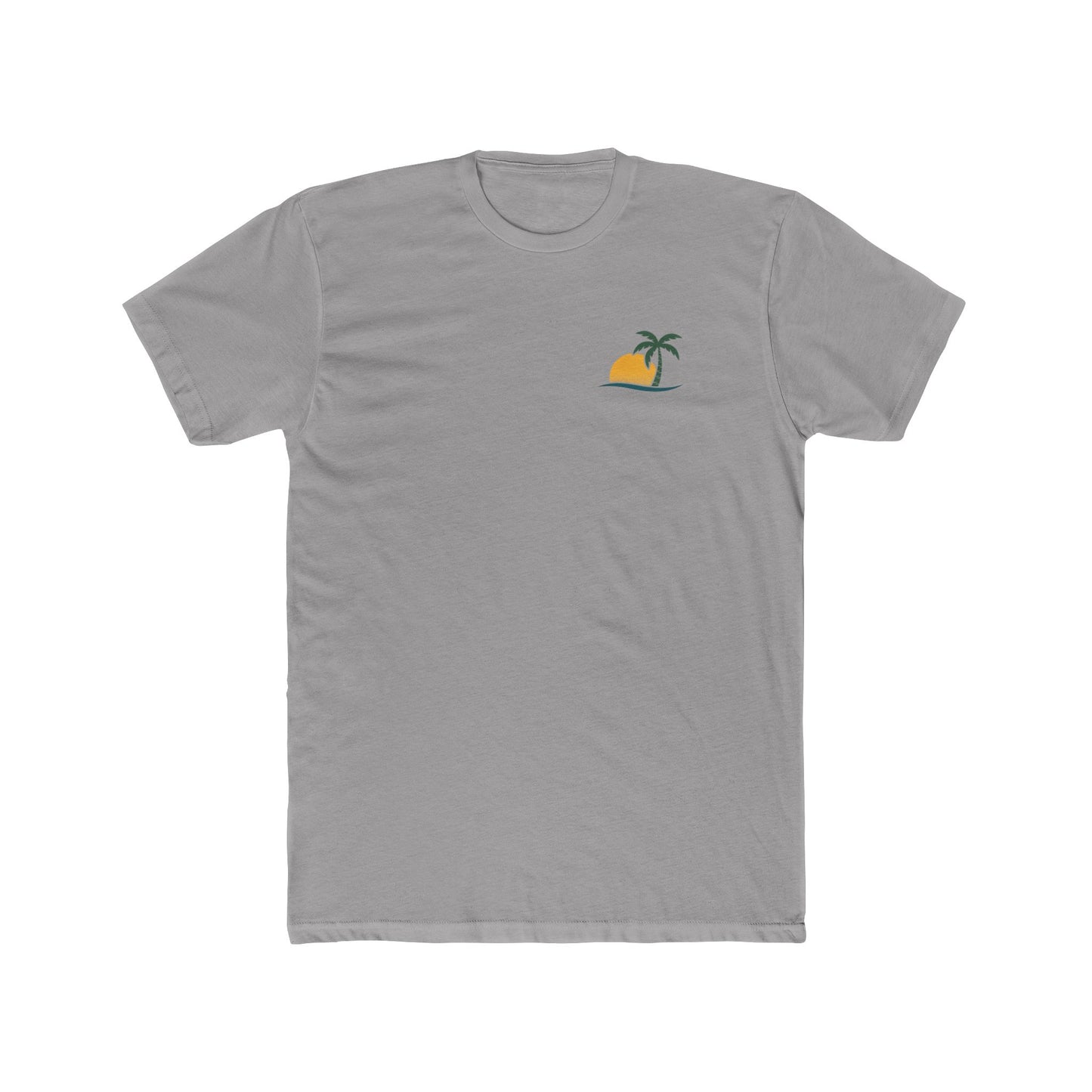 Good Vibes Great Times T‑Shirt — Retro Sunset Palm Tee