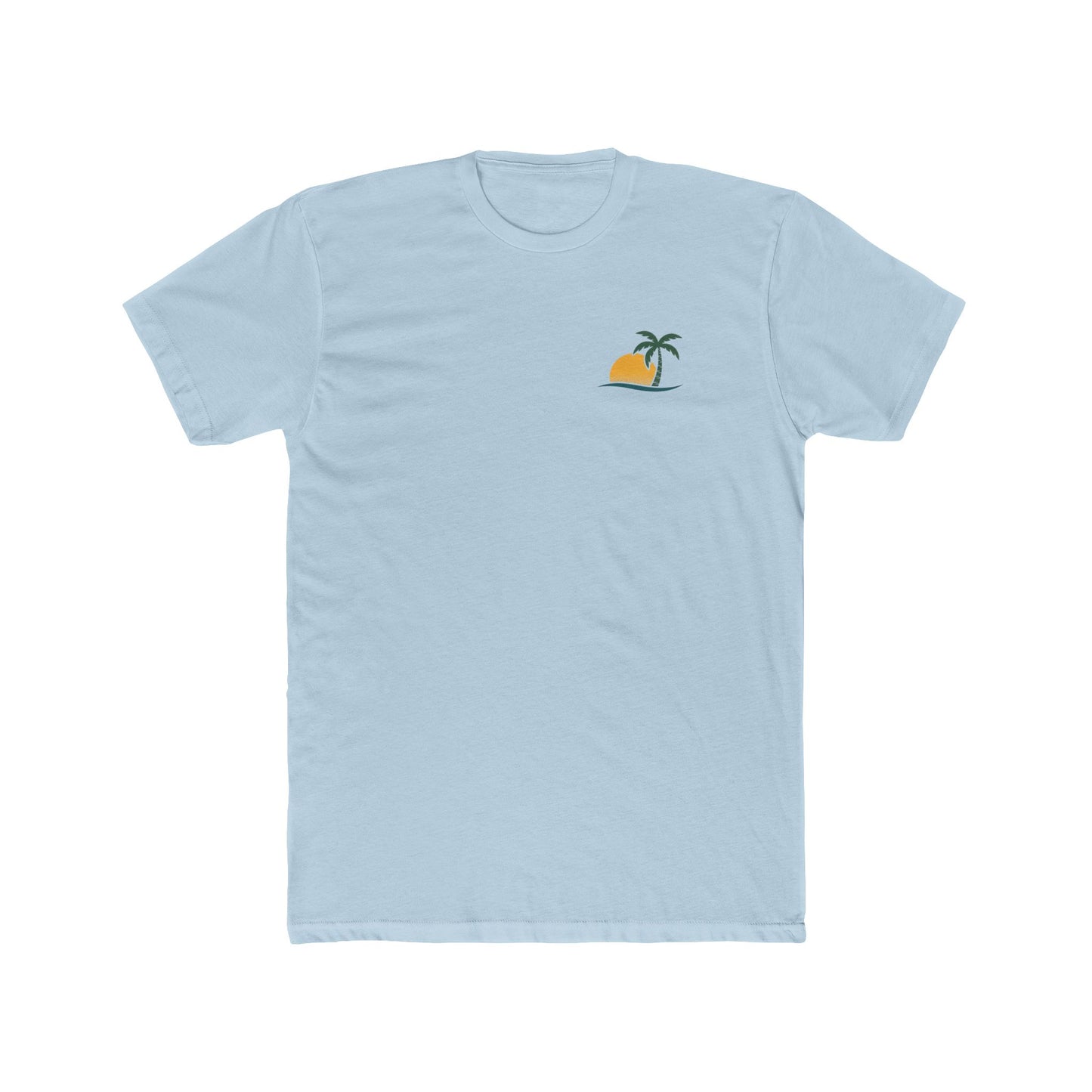 Good Vibes Great Times T‑Shirt — Retro Sunset Palm Tee