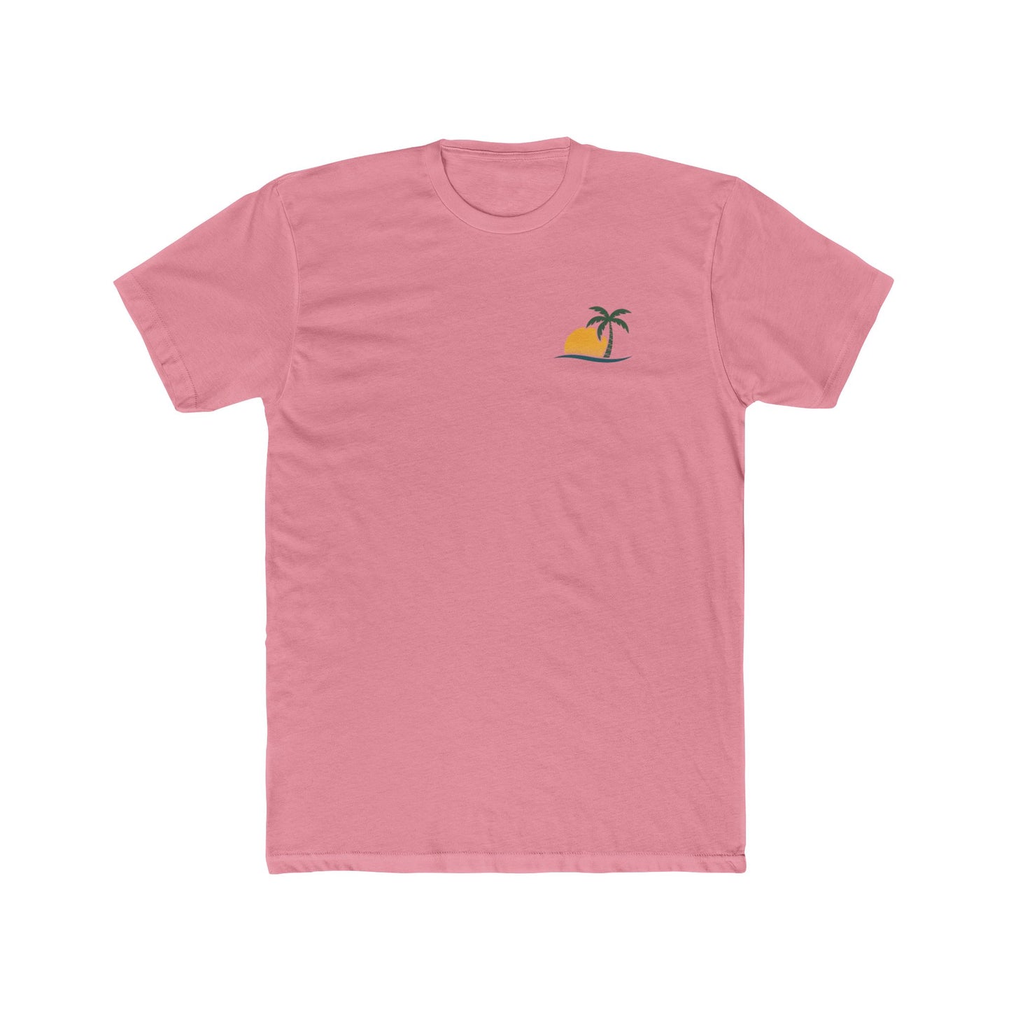 Good Vibes Great Times T‑Shirt — Retro Sunset Palm Tee