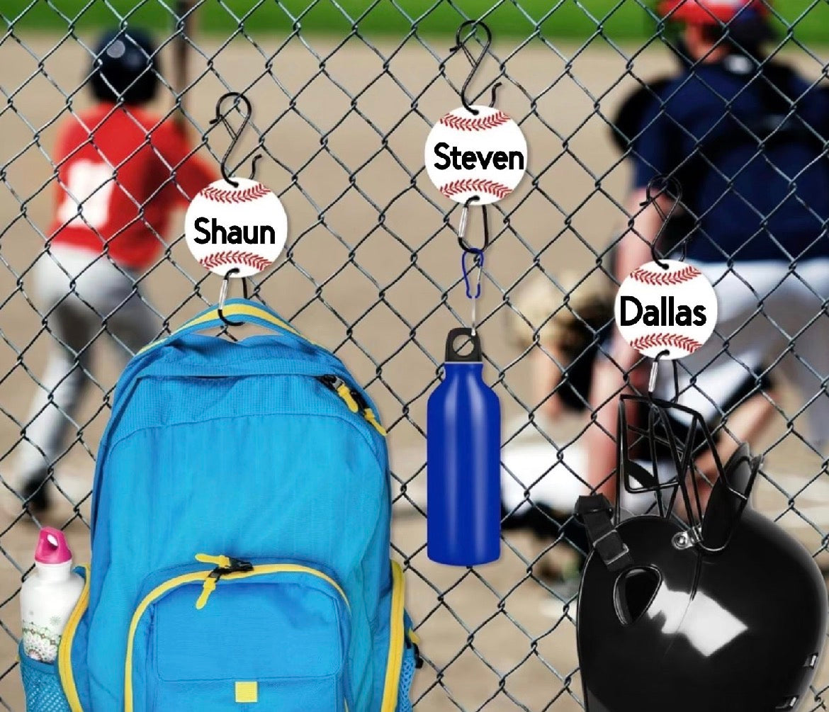 Personalize able Sport Bag Hangers