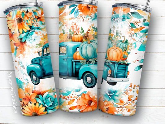 Fall Vibes Truck 20oz Tumbler