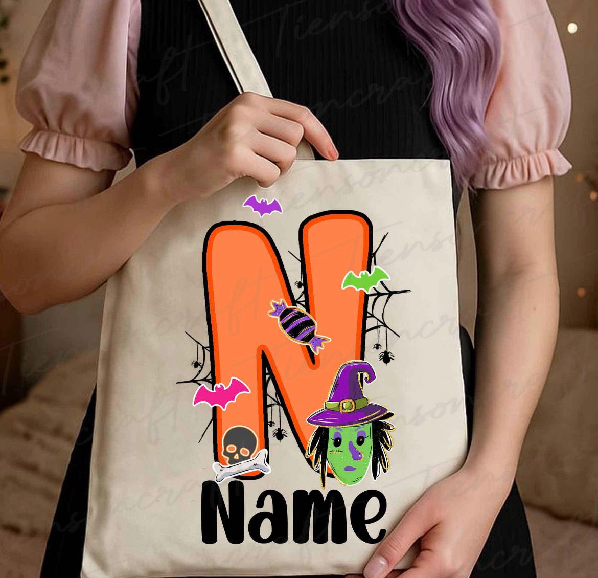 Custom Halloween Tote Bags
