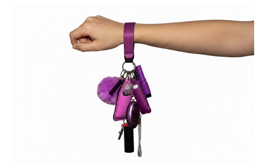 Safety Keychain with Pepper Spray