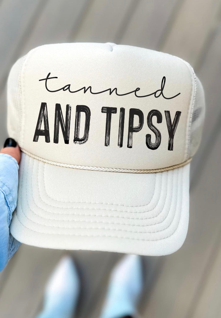 Tanned & Tipsy Trucker Hat
