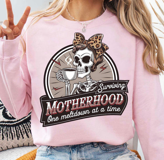 Surviving Motherhood Crewneck