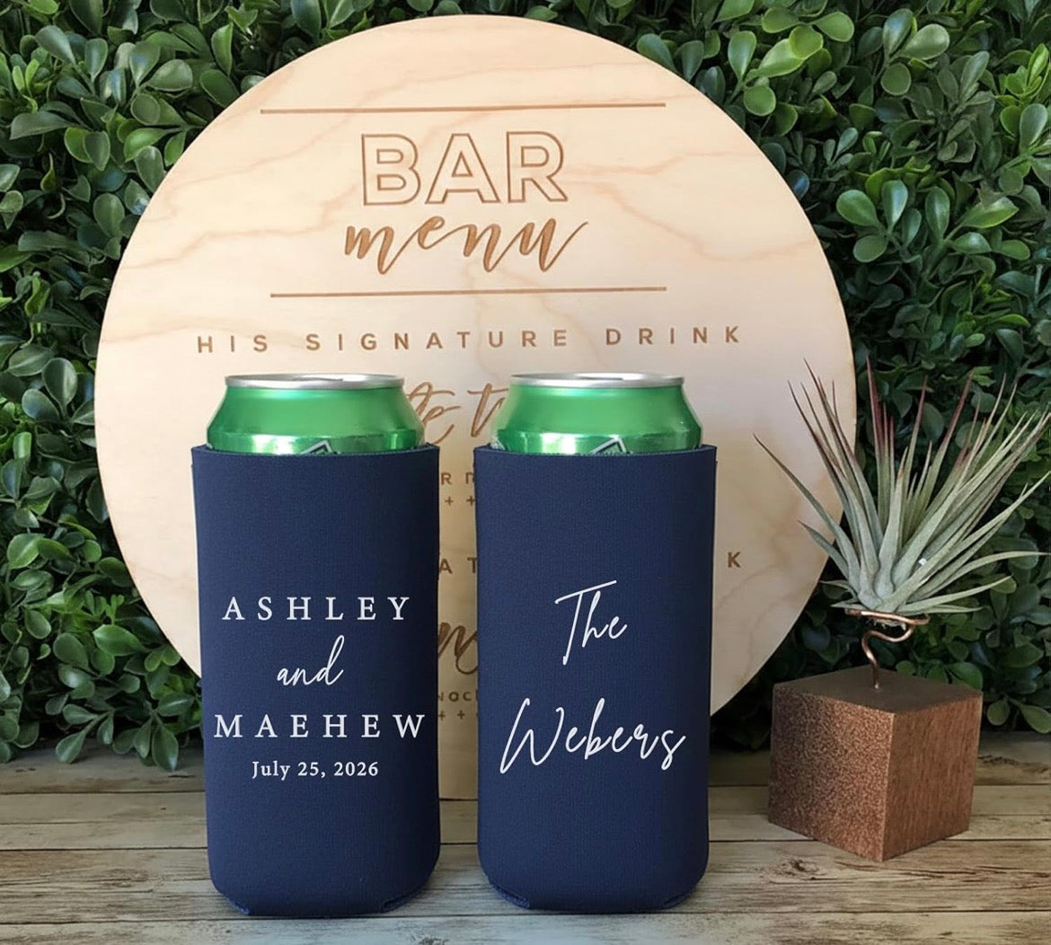 Personalize able Koozies