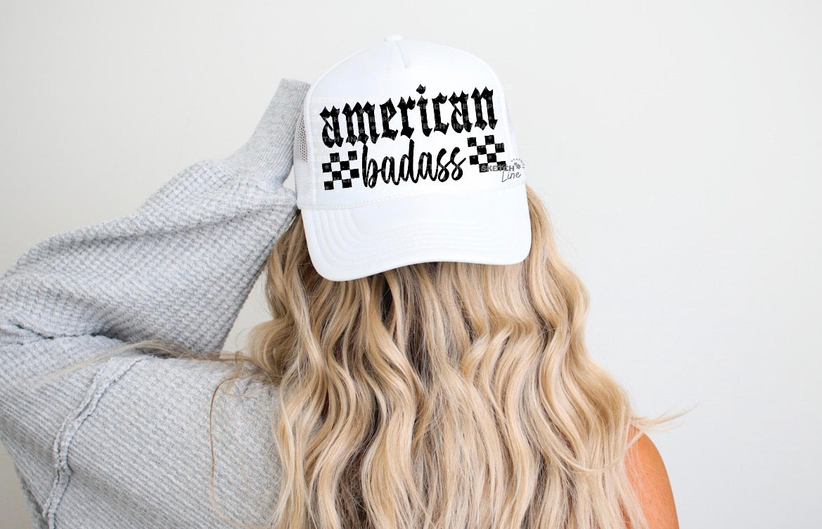 American Badass Trucker Hat