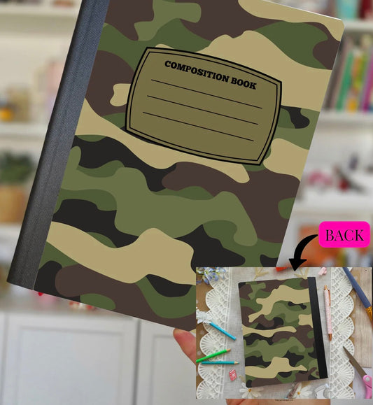 Camo Notebook