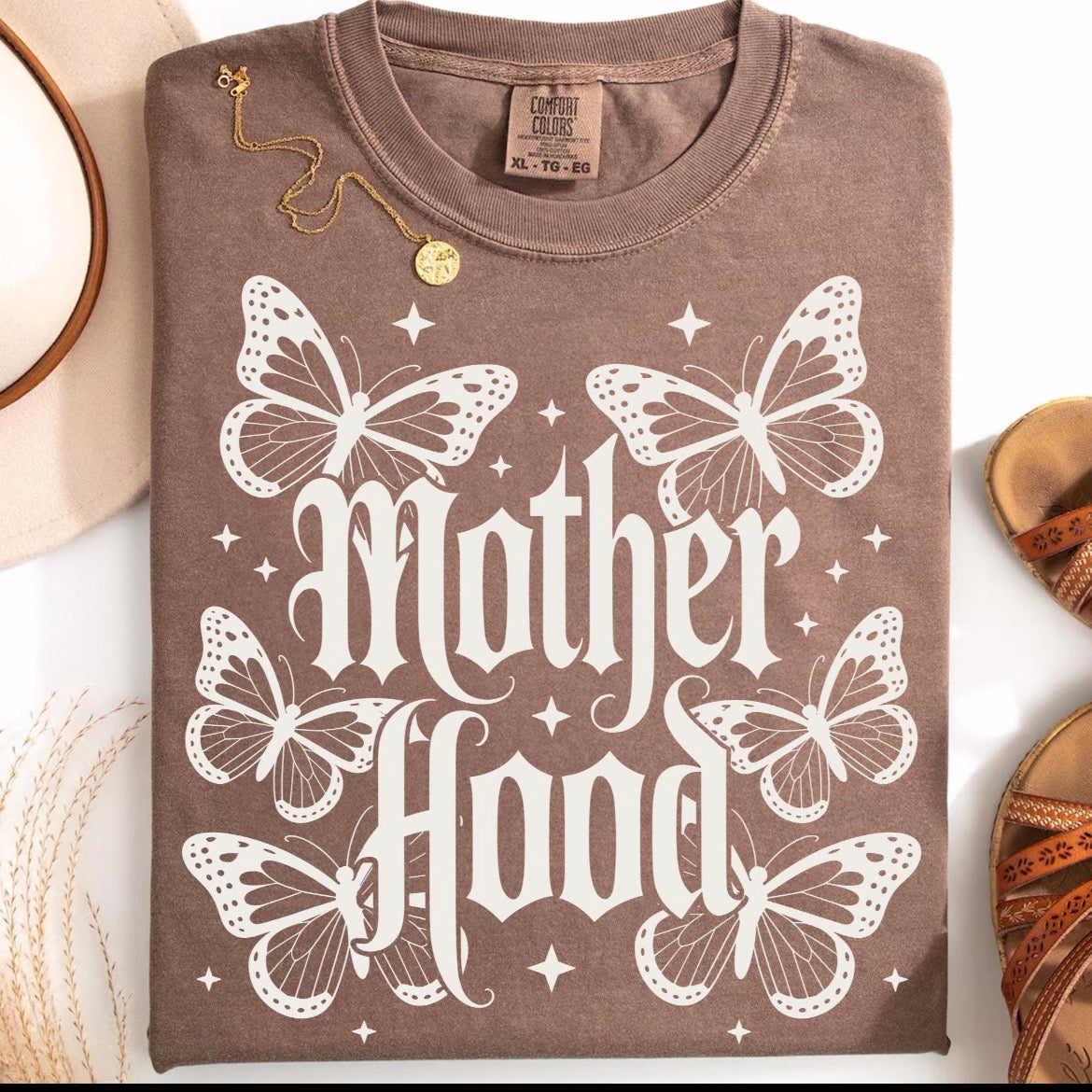 Motherhood Butterflies T-Shirt