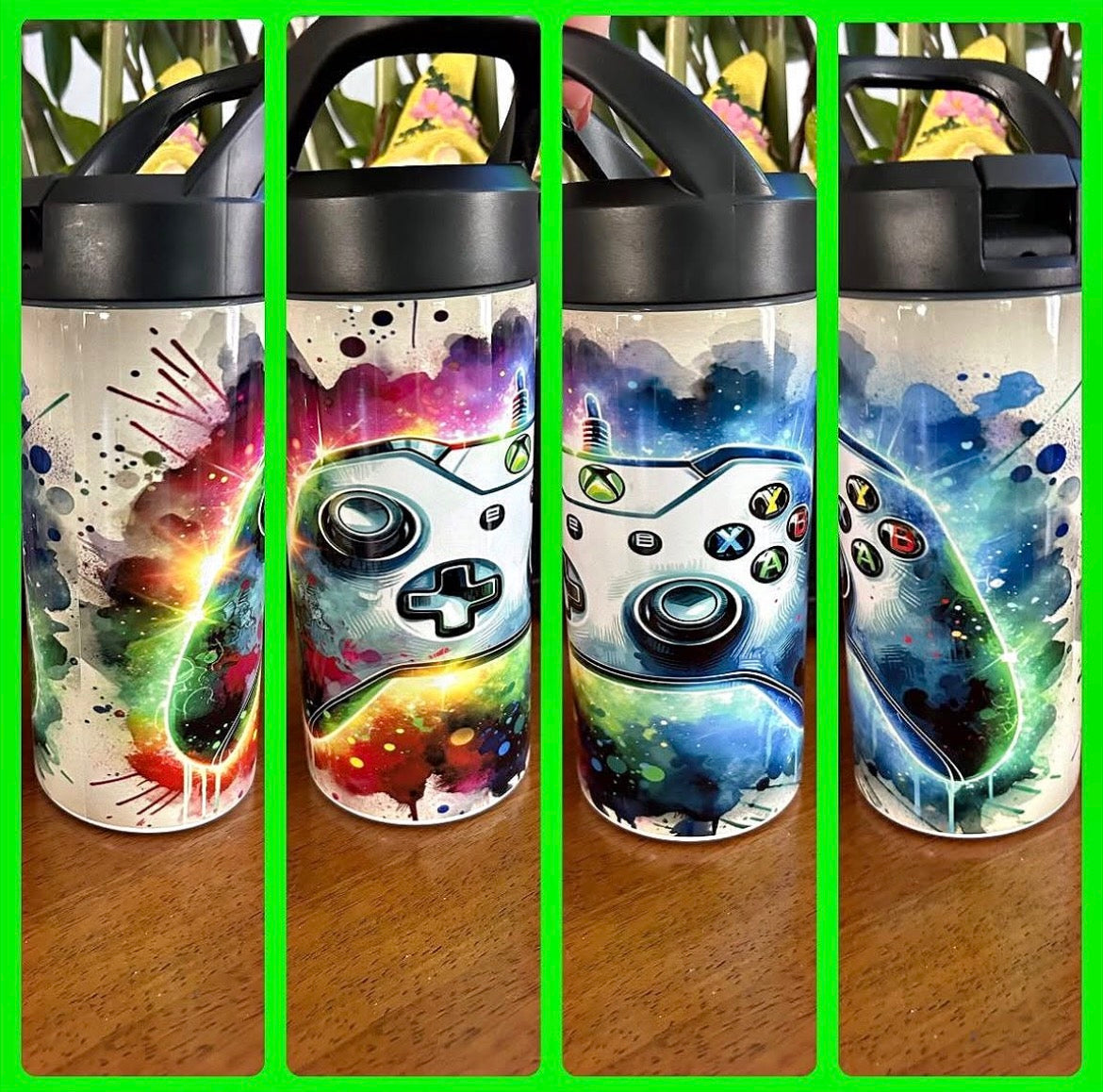 15oz Gamer Straw Tumbler