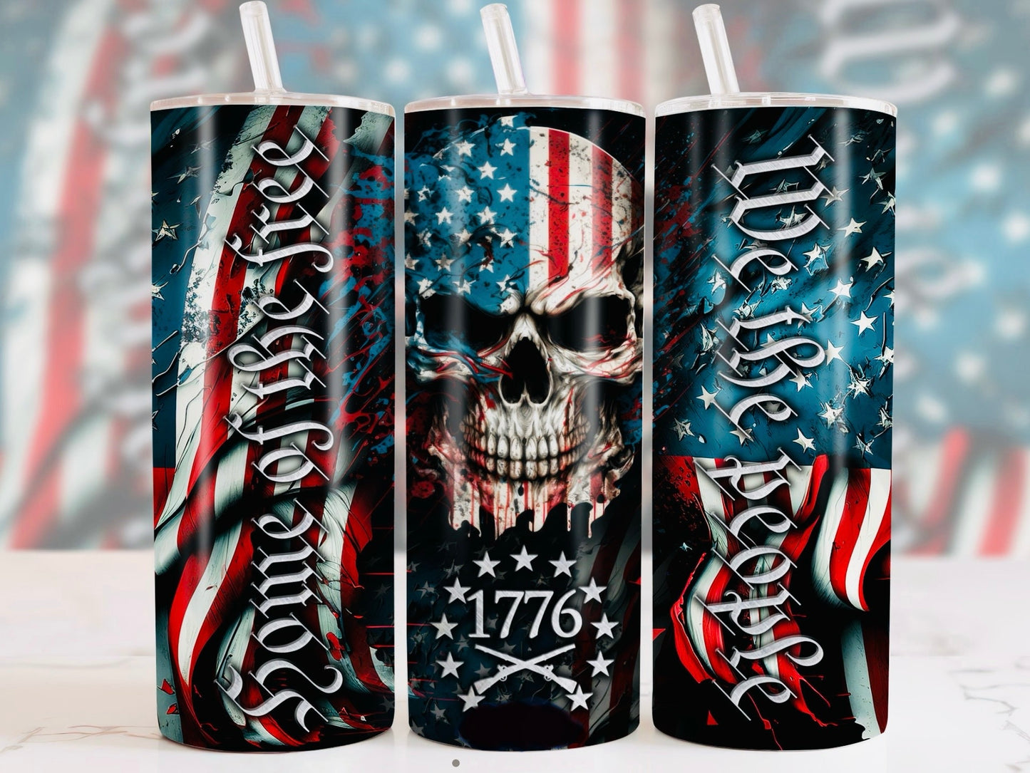 We The People 20oz Sublimation Tumbler