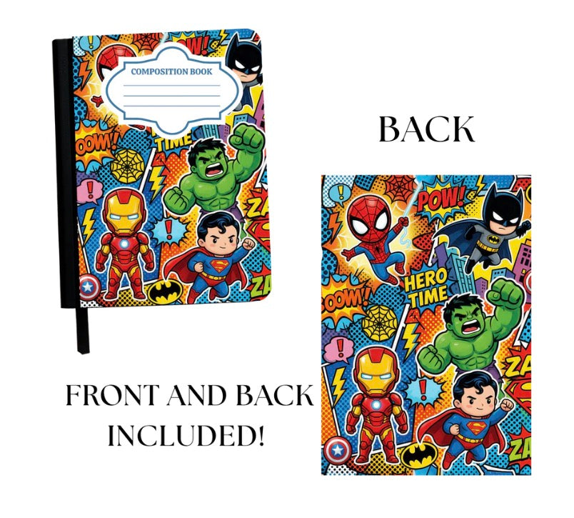 Super Hero Notebook