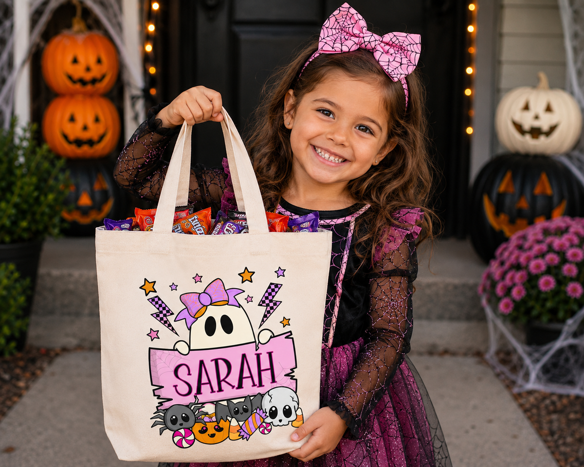 Trick Or Treat Tote Bags