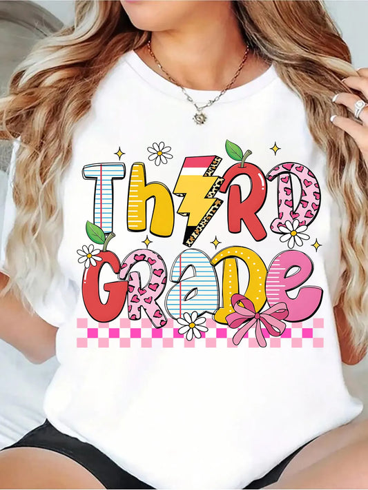 School Girl Grade Shirt