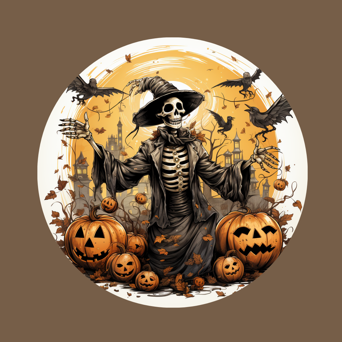 Halloween Coasters - 4 Pack